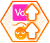 Icon of skill Vocal50％UP/リアクション回避率20％UP