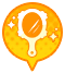 Icon of idea mark visual